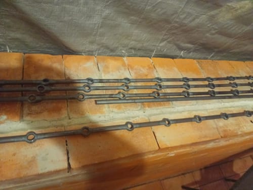 Customer photo review of Barra forata in ferro tondo da 12 mm