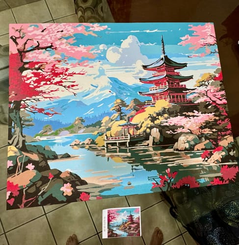 Customer photo review of Mt Fuji Temple