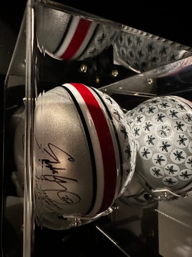 Customer photo review of Eddie George Autograph Signing