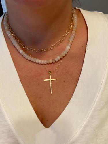 Customer photo review of Sandy Necklace