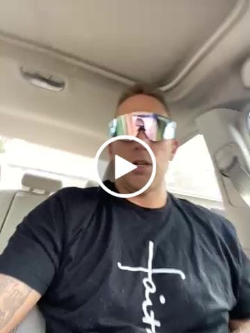 Customer video review of Faith Cross Tee