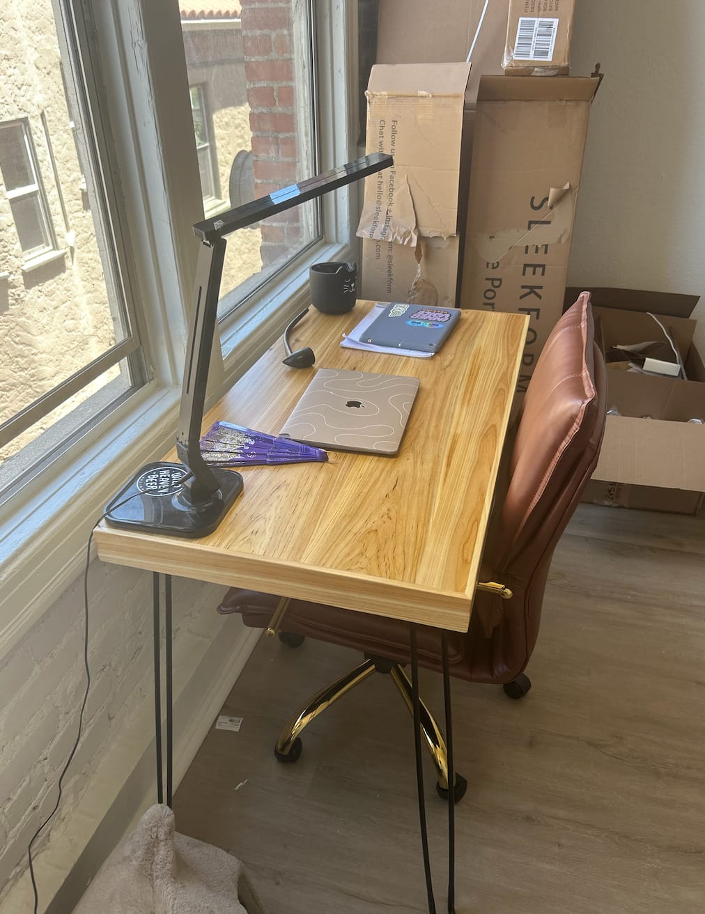 Customer photo review of The Portland Folding Table