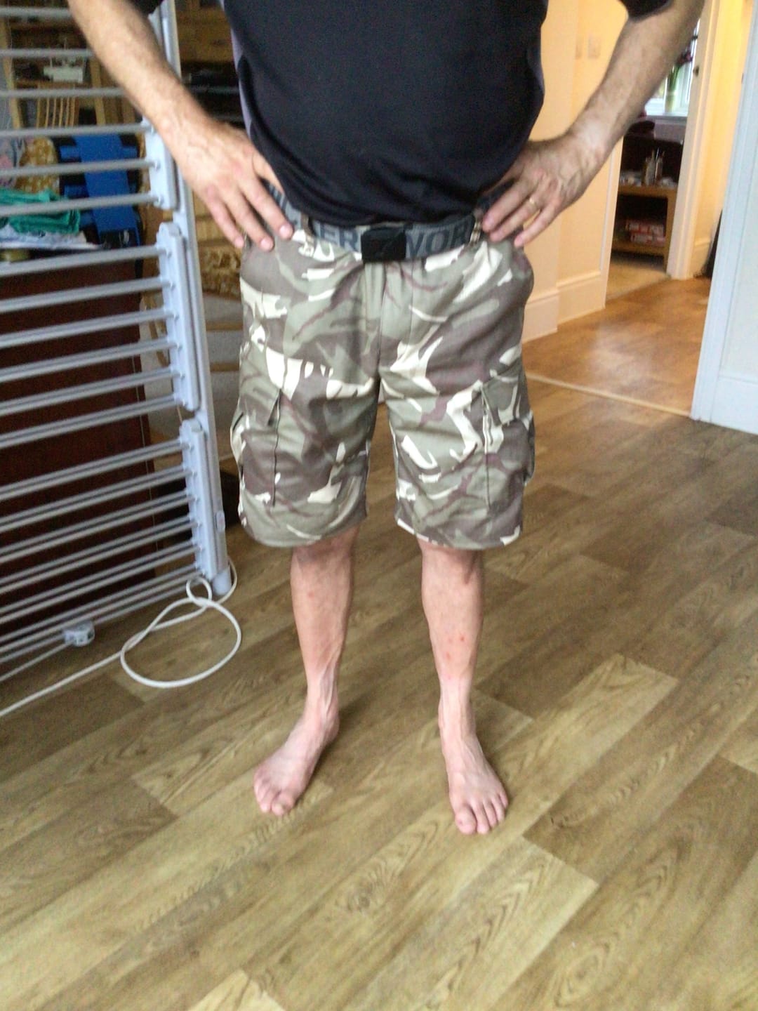 Customer photo review of Camouflage 100% Cotton Drill Fabric