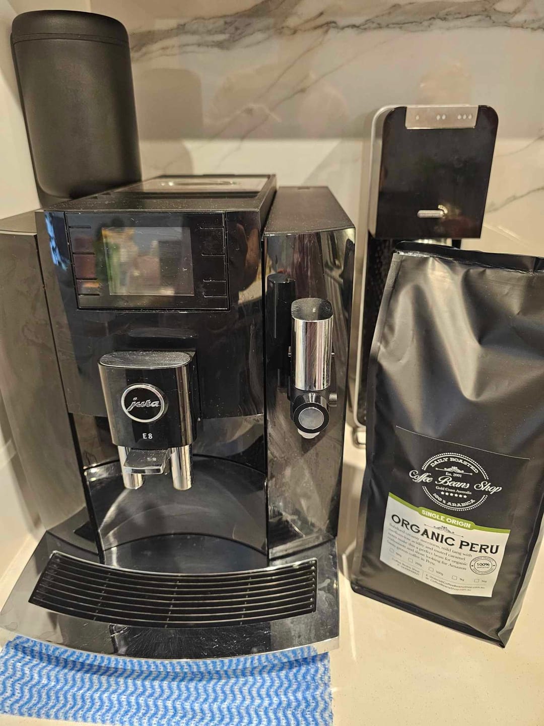 Customer photo review of Organic Peru Coffee Beans