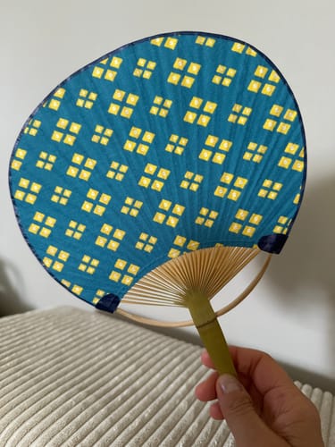 Customer photo review of Éventail Uchiwa Hishi