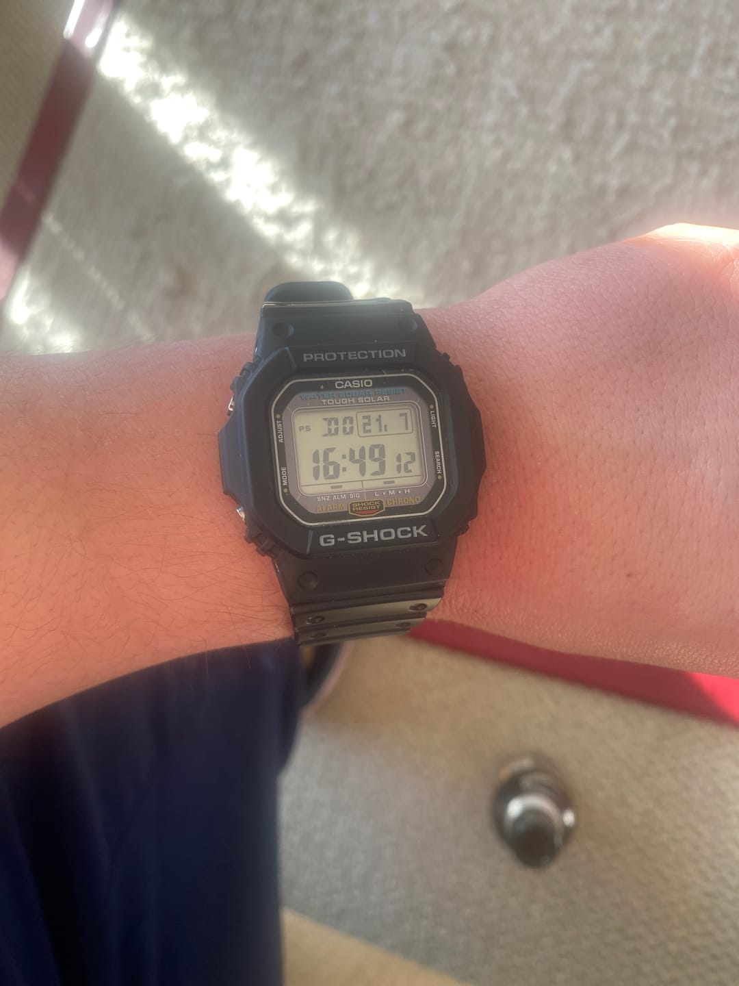 Customer photo review of Reloj Casio G-Shock Vintage G-5600UE-1 Tough Solar