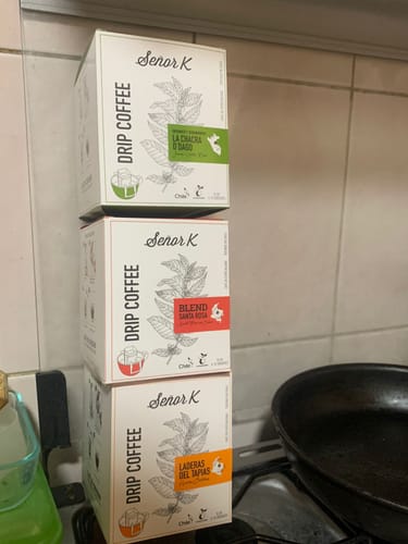 Customer photo review of Promo Coffee Drip 30 Intensidad