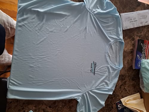 Customer photo review of Custom Digital Boat Artwork