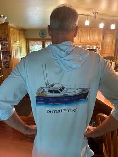 Customer photo review of Custom Digital Boat Artwork