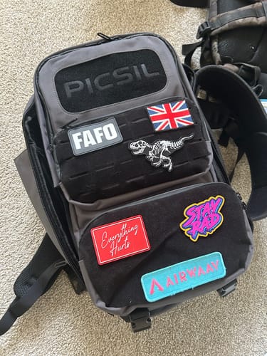 Customer photo review of Maverick Tactical Backpack 40L