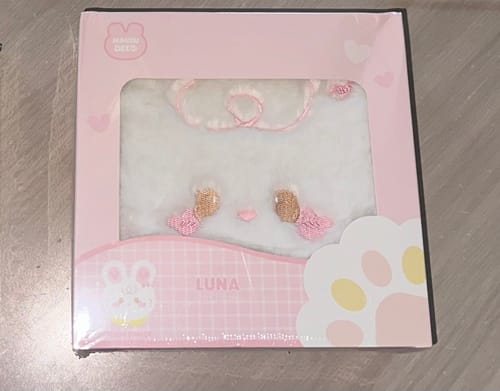Customer photo review of LUNA BUNNY PLUSH BINDER - A7