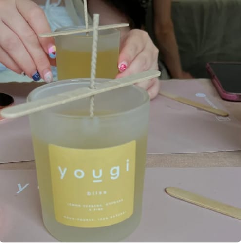Customer photo review of Aromatherapy Candle Making Workshop, SHOREDITCH LONDON - £49