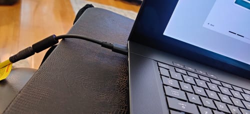 Customer photo review of DC to Asus ROG Zephyrus G14/G16 2024 Mini Port - - Select Your Model