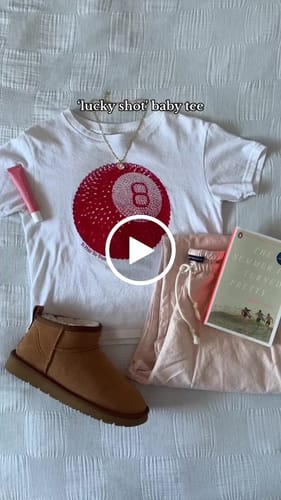 Customer video review of 'After Party' baby tee