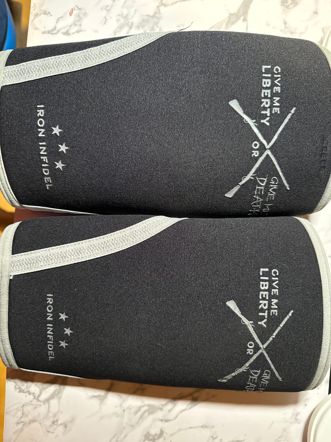 Customer photo review of Knee Sleeves