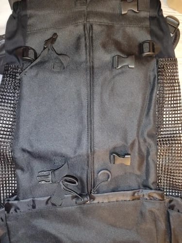 Customer photo review of WuffCargo - Reise-Rucksack für deinen Hund