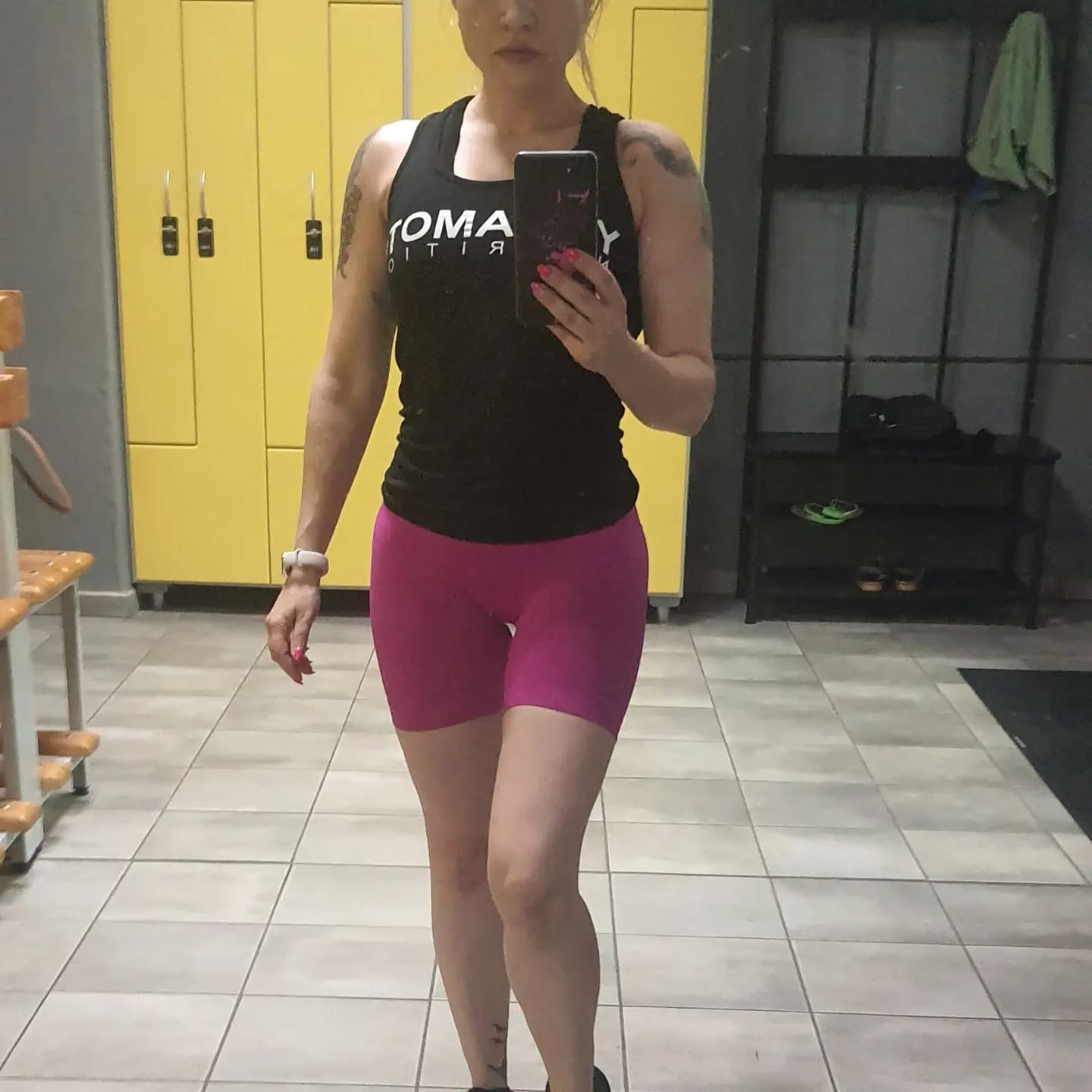 Customer photo review of Shorts All-Up Fuxia