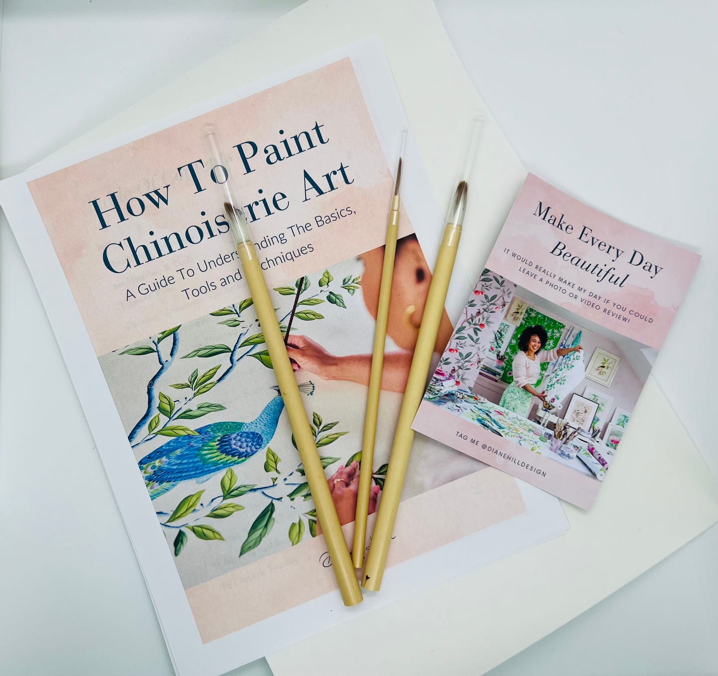 Customer photo review of Chinoiserie Brush Set of 3