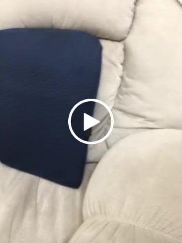 Customer video review of Ruf- Full back Support Pillow