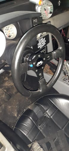 Customer photo review of Motion GM/Ford Bolt-On SFI Steering Quick Release Hub 5/6 Bolt Pattern 15-270