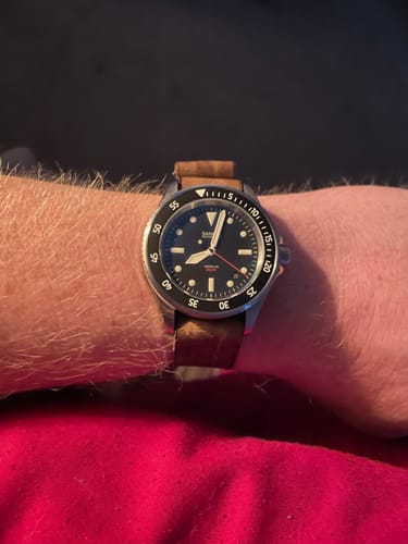 Customer photo review of W.O.E. Leather Single Pass Zulu