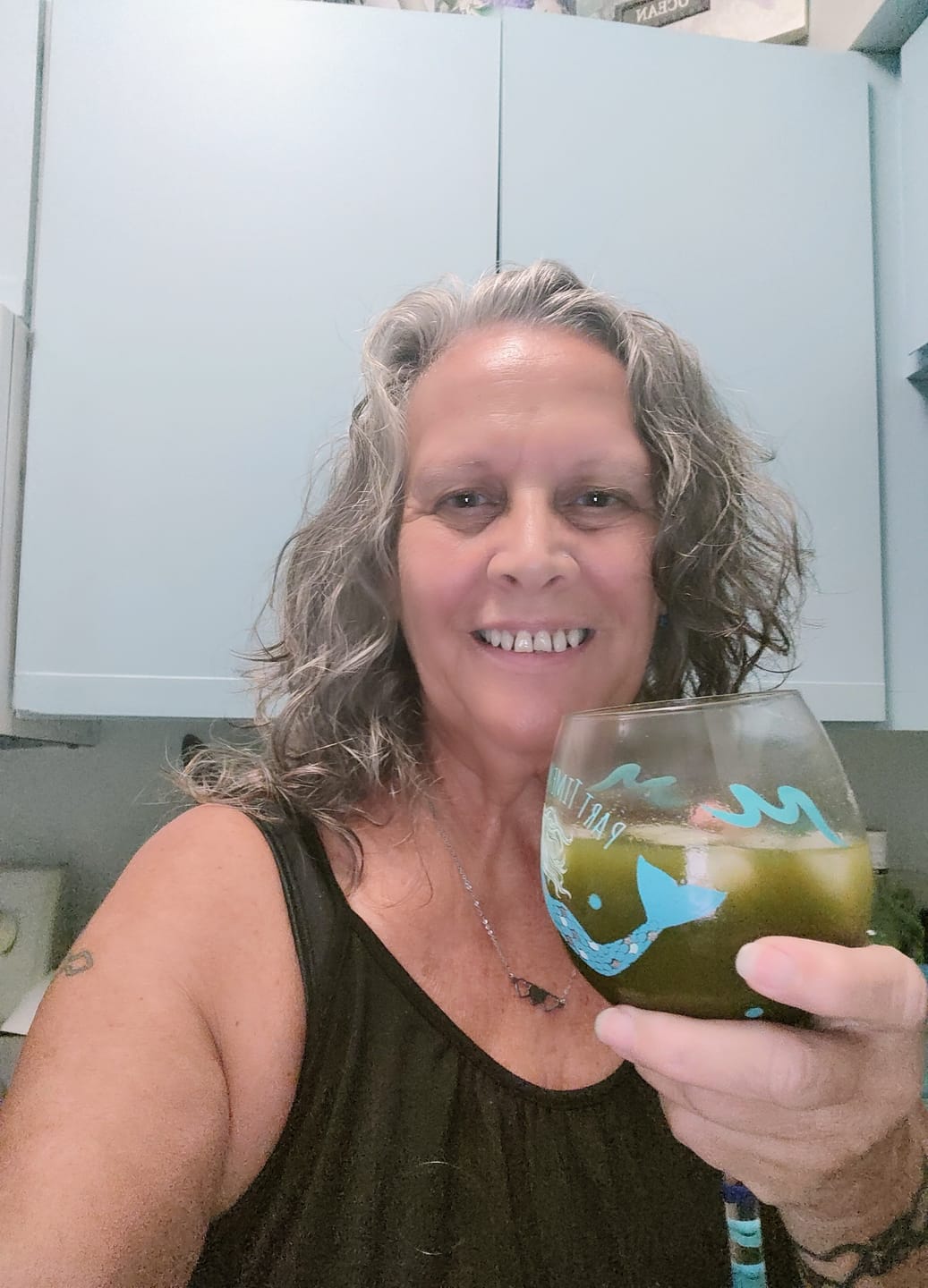 Customer photo review of Brain-Belly-Body Elixir Mixer Powder