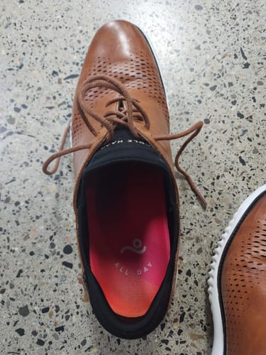 Customer photo review of Move All Day Comfort Casual Insoles