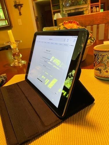 Customer photo review of FolioCase Stand