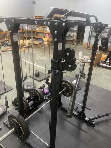 Customer photo review of Major Fitness PLM03 All-In-One Home Gym Power Rack