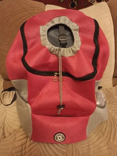 Customer photo review of PupPal Express - Praktischer Hunderucksack