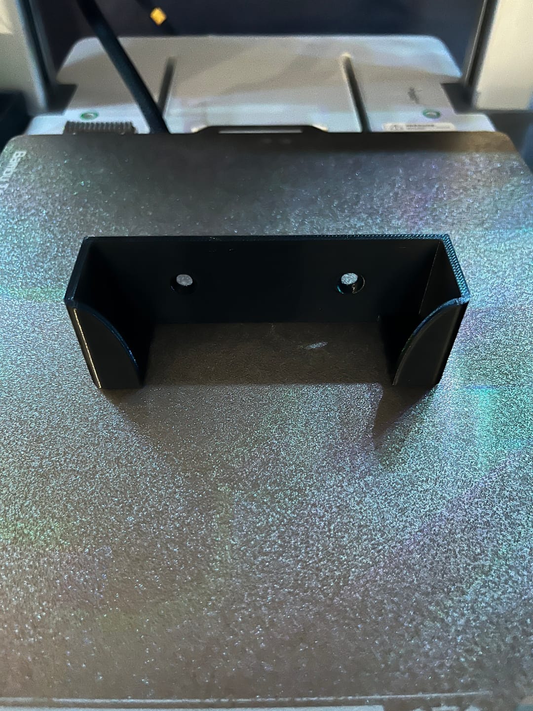 Customer photo review of Black PETG Filament 1.75mm 1kg