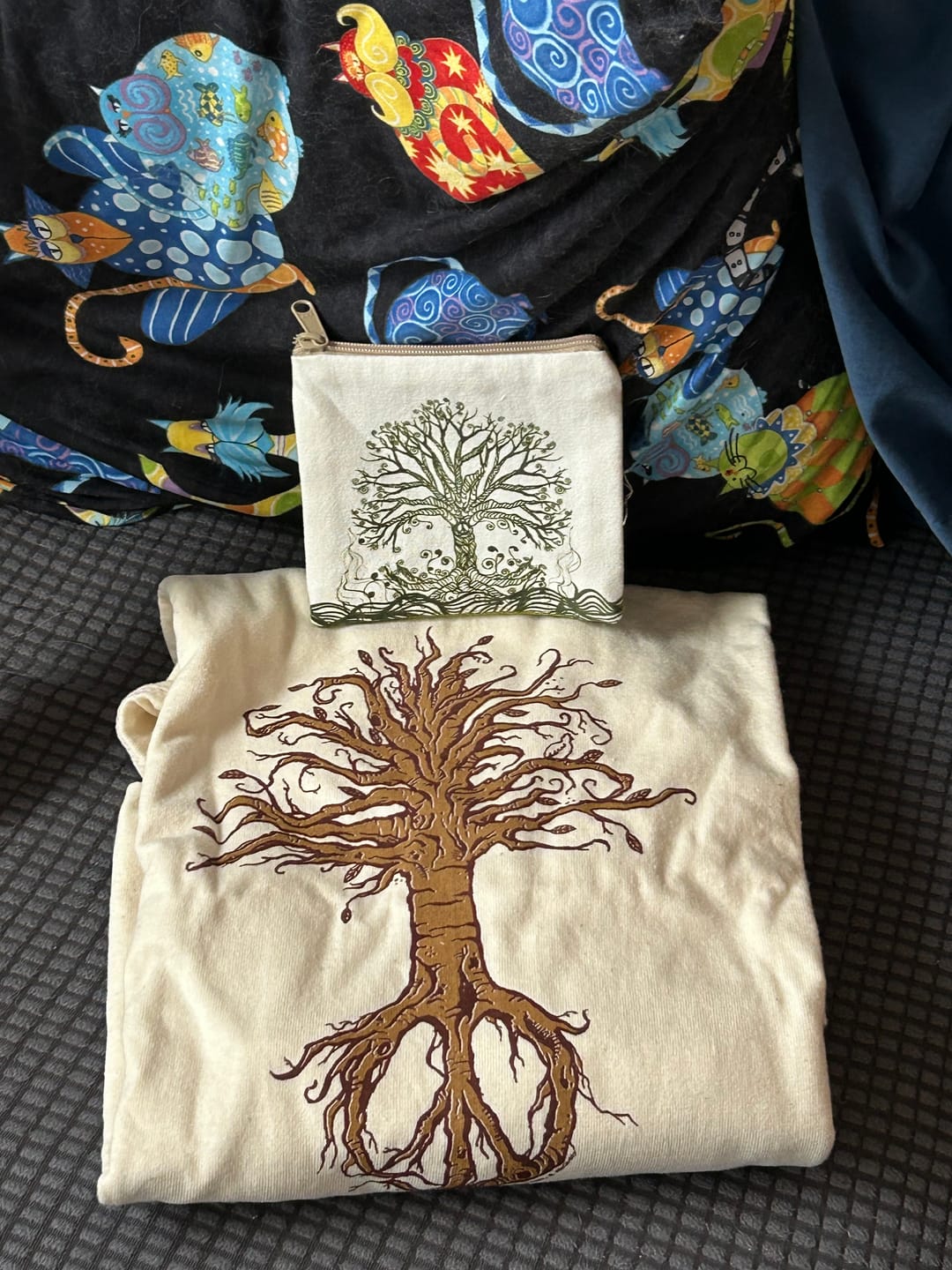 Customer photo review of Tree of Life Peace T Shirt