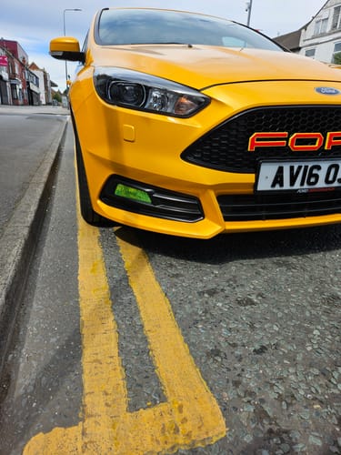 Customer photo review of Focus ST MK3.5 Fog Light Armour