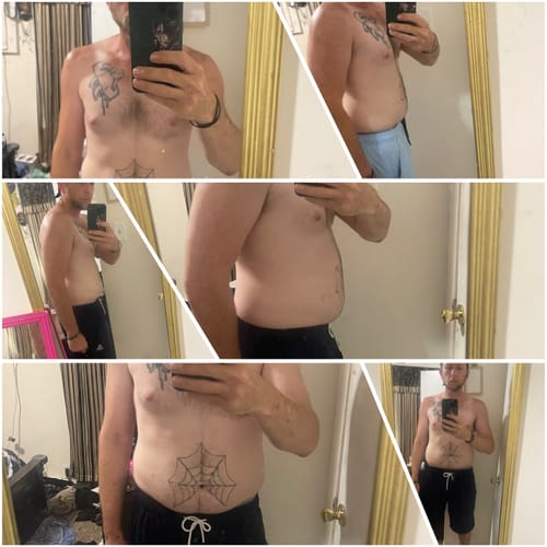 Customer photo review of Win-Test™ - Lean Muscle, Striated & Vascular, Dry Gainer Blend