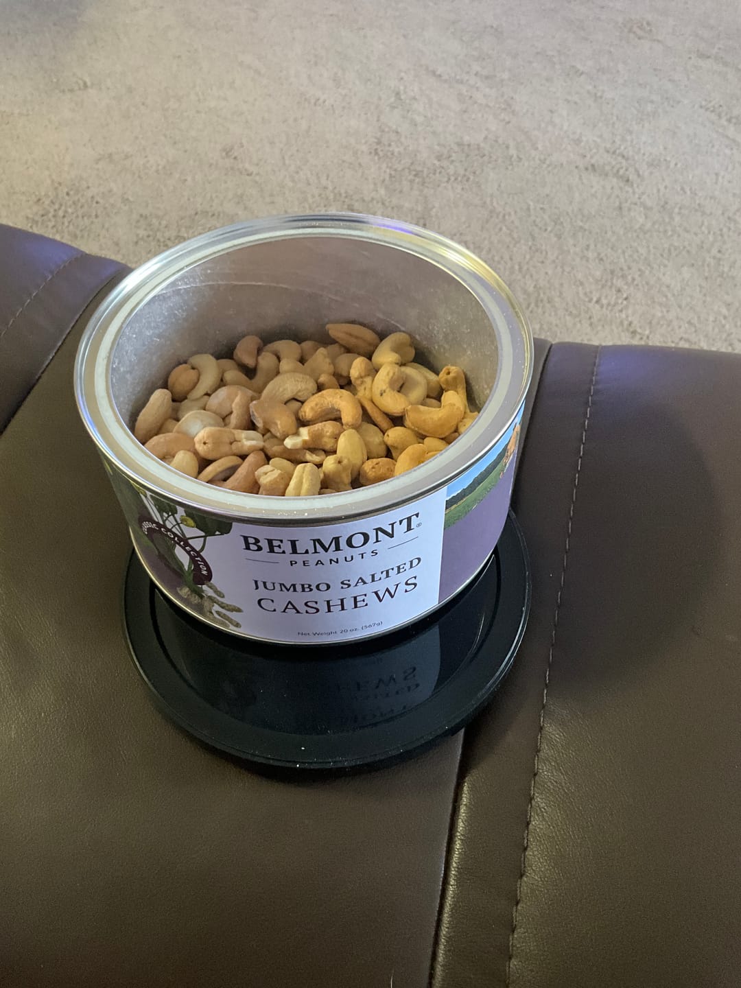 Customer photo review of Jumbo Salted Cashews