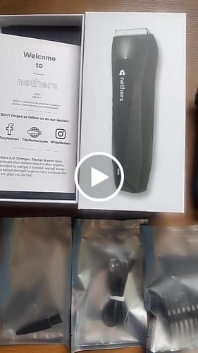 Customer video review of Nethers™ Undercut Trimmer 2.0 for Mens Private Manscaping & Shaving Body Hair