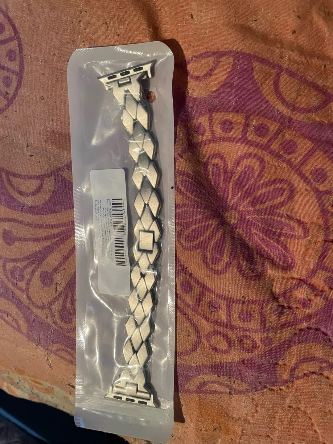 Customer photo review of Apple Watch Stainless Steel Band - Sleek Luxury Strap