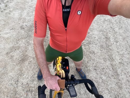 Customer photo review of LIFTTINT 2.X BIB SHORTS - WHITE
