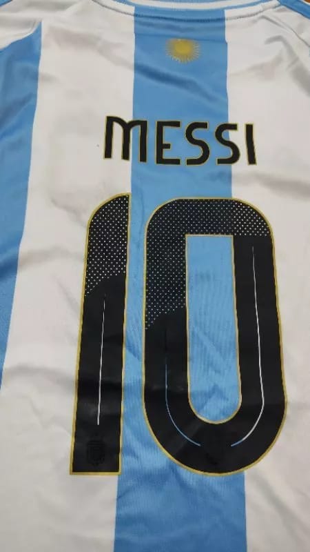 Customer photo review of Conjunto Argentina - Copa America 2024