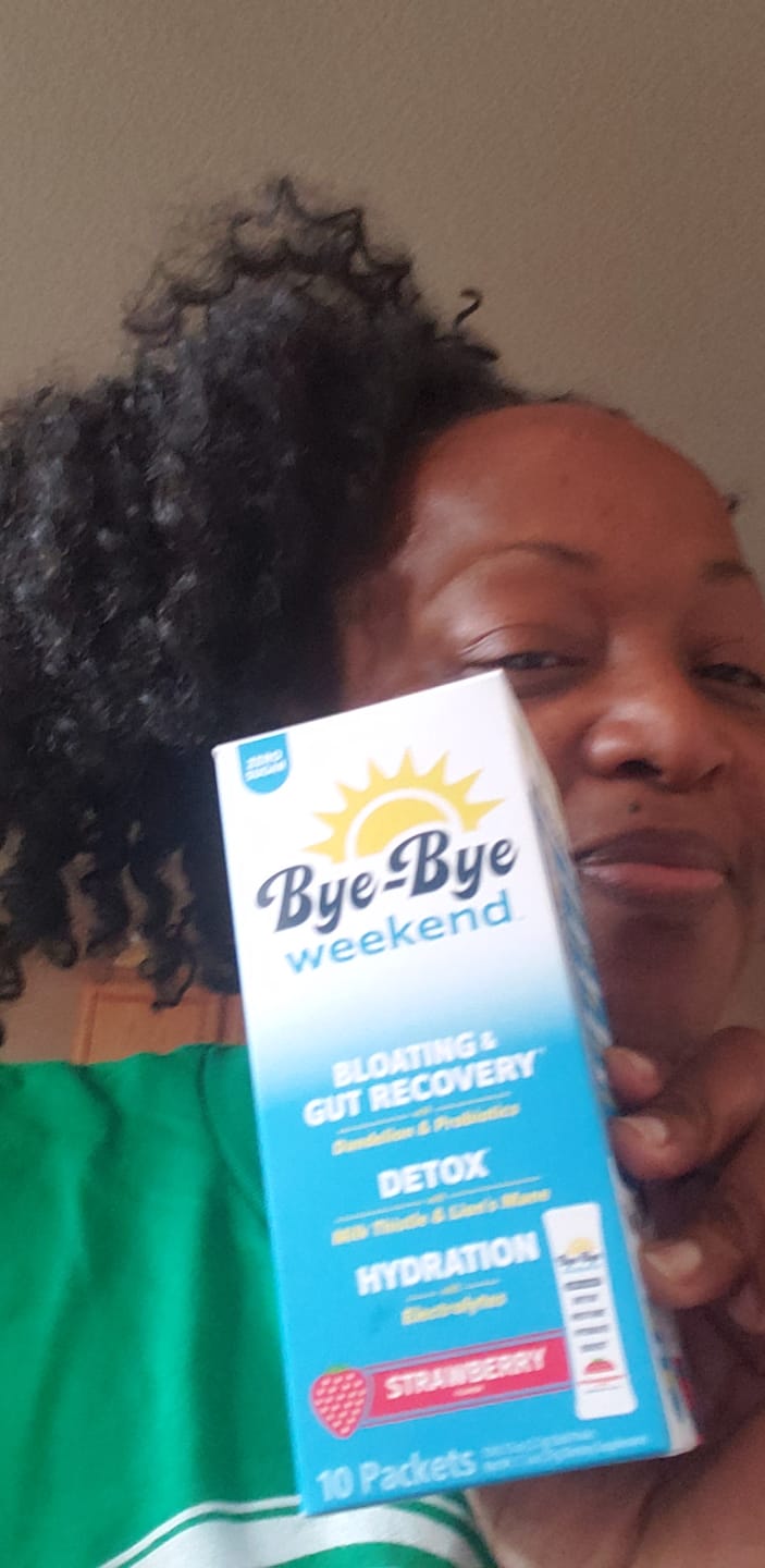 Customer photo review of Bye-Bye Weekend Drink Mix