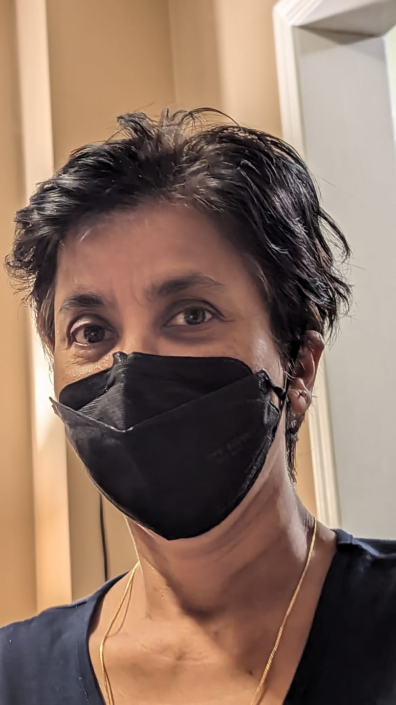 Customer photo review of N95 Respirator Face Mask Made in Canada (Regular)