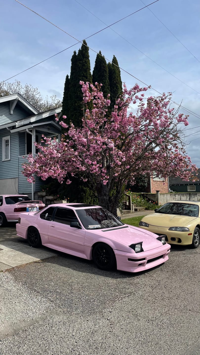 Customer photo review of High Glossy Baby Pink Vinyl Wrap