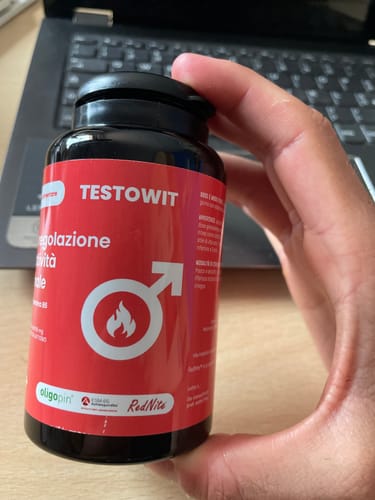 Customer photo review of TESTOWIT - Regolazione ormonale 120 cps NEW!