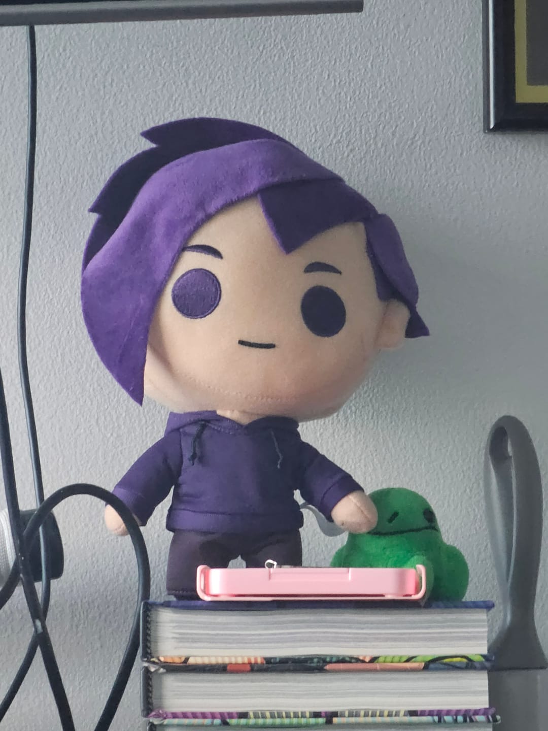 Customer photo review of Stardew Valley - Sebastian Collector's Plush