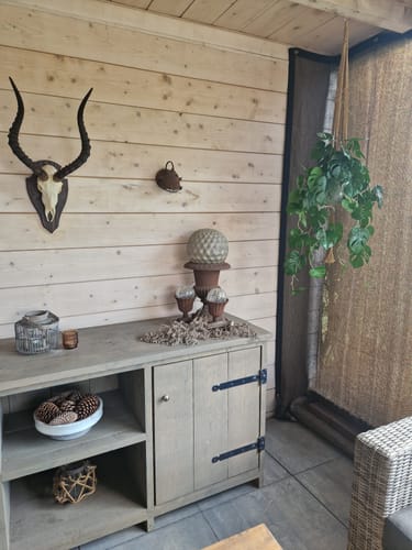 Customer photo review of Monstera Kunst Hangplant 95cm