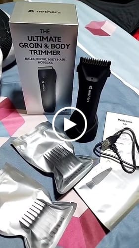 Customer video review of Nethers™ Undercut Trimmer 2.0 for Mens Private Manscaping & Shaving Body Hair