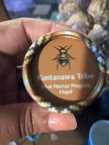 Customer photo review of Limited Edition Hive Nectar Propolis Hapé