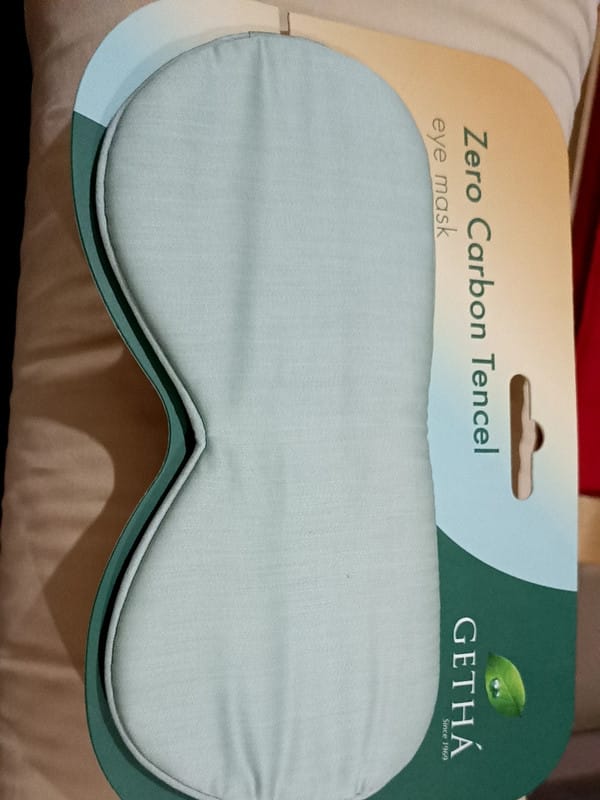 Customer photo review of Zero Carbon Tencel Eye Mask