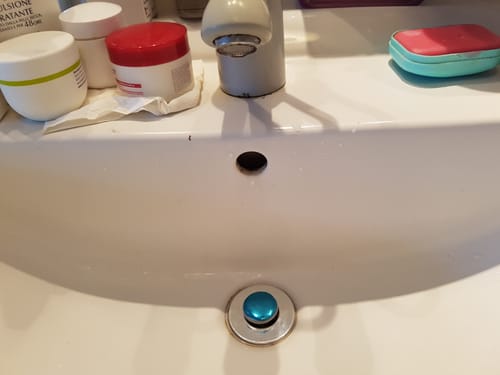 Customer photo review of Bodenablauffilter aus Edelstahl