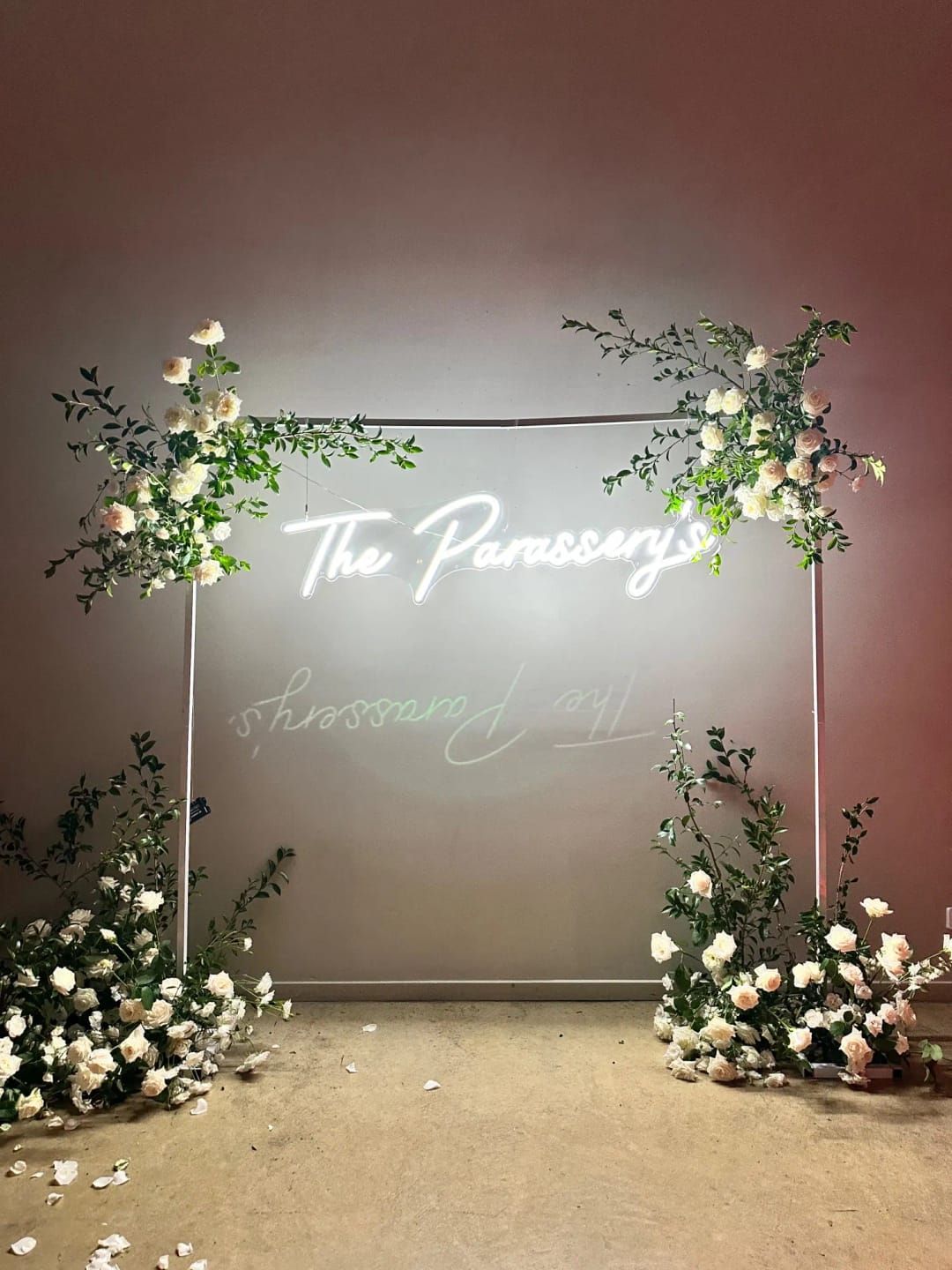 Customer photo review of Custom Neon Sign
